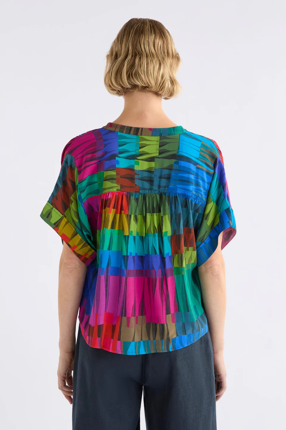 ELK - Seka Top - Lind Dark Print