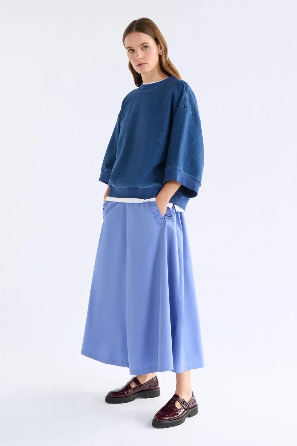 ELK - Sol Skirt - Dusk Blue