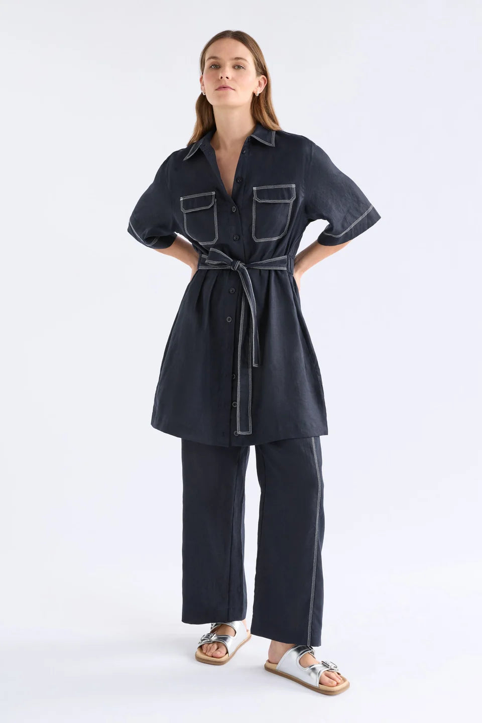 ELK - Sonnen Dress - Midnight