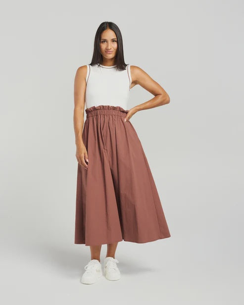 ET ALIA - Claudia Dress - Walnut