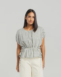 ET ALIA - Cora Top - Pine Check