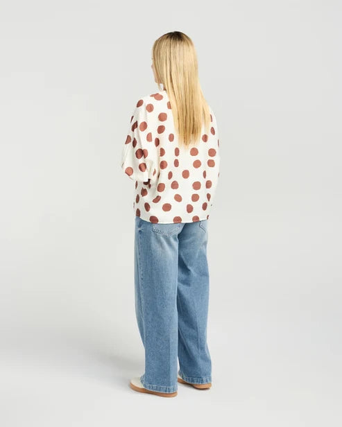 ET ALIA - Aroha Top - Hazel Dots