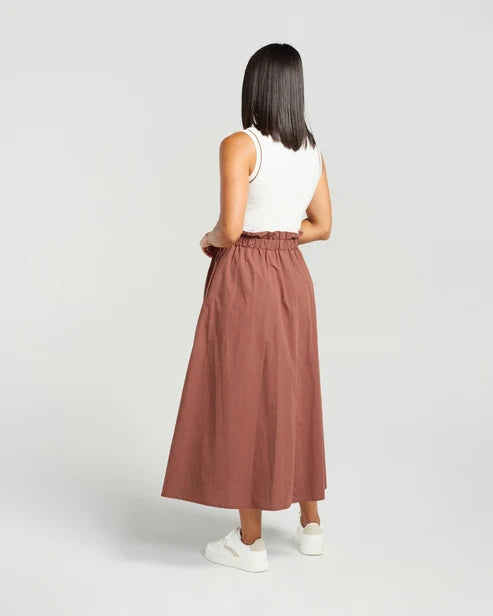 ET ALIA - Claudia Dress - Walnut