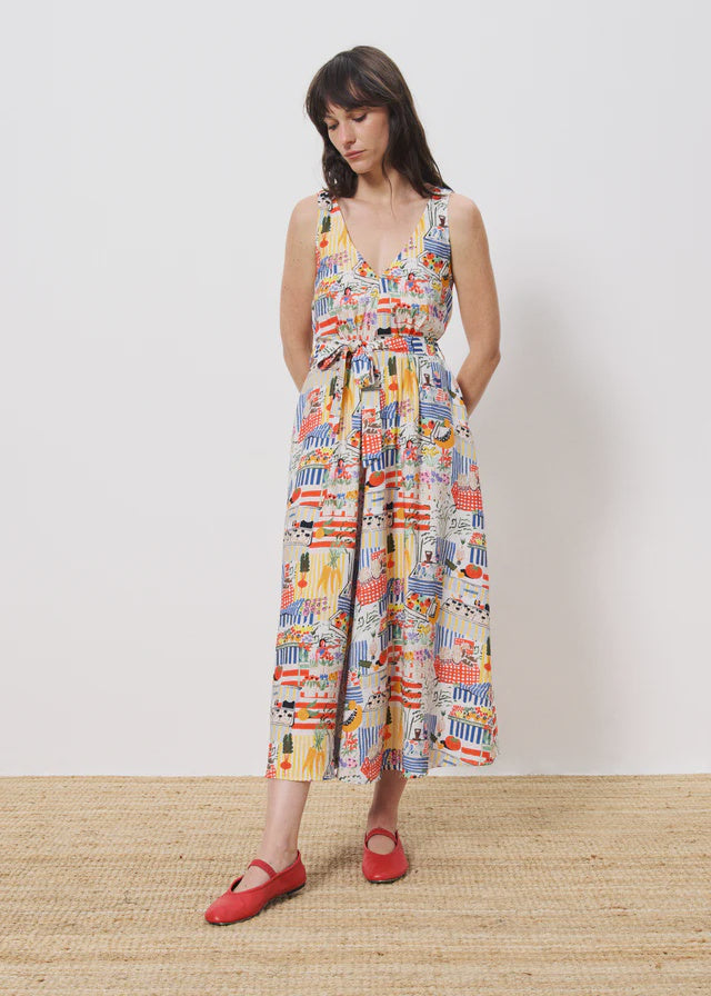 FRNCH - Achouak Dress - Marche Blanc