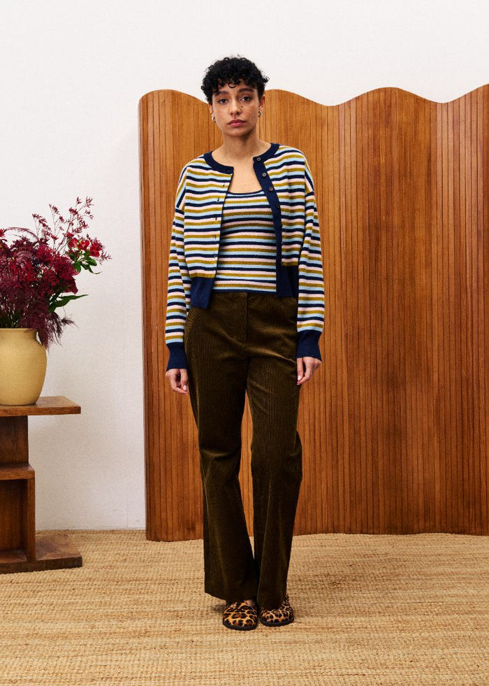 FRNCH - Amande Cardigan - Bleu Marine