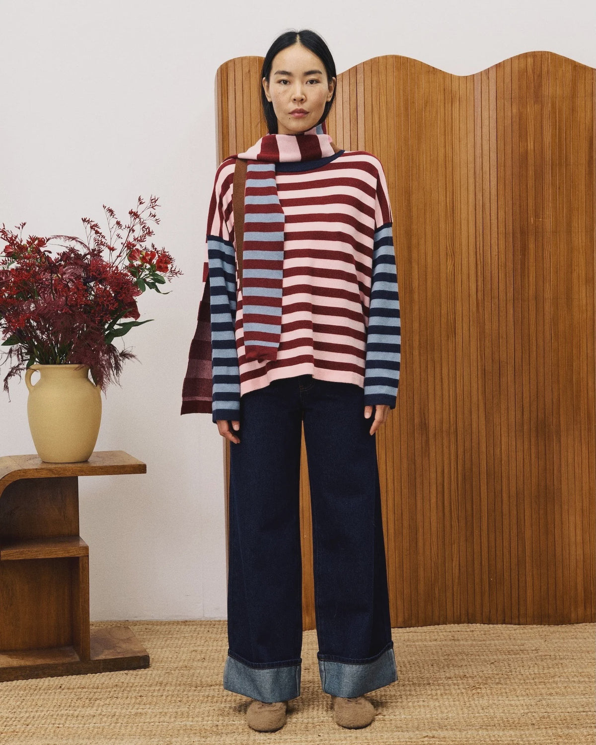 FRNCH - Eglantine Sweater - Rose