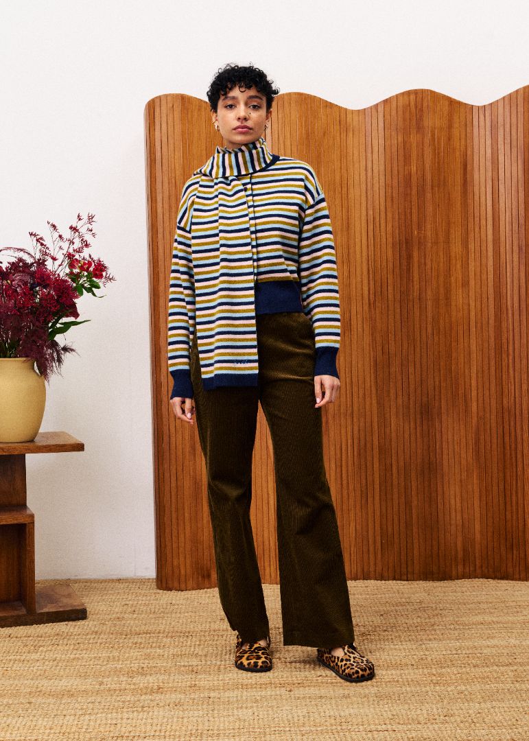 FRNCH - Amande Cardigan - Bleu Marine