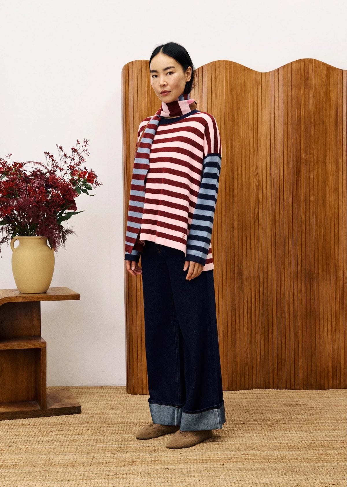 FRNCH - Eglantine Sweater - Rose