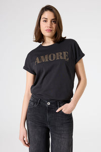 GARCIA - Anthracite Amore T-Shirt
