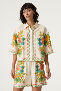 GARCIA - Tropical Print - Shirt