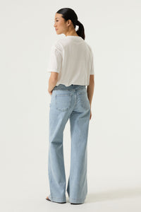 GARCIA - Amore Leopard Shoe T-Shirt - Off White