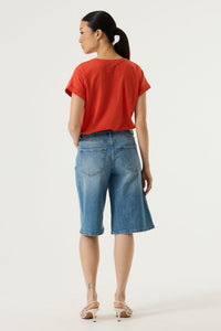 GARCIA - Amore Logo T-Shirt - Paprika