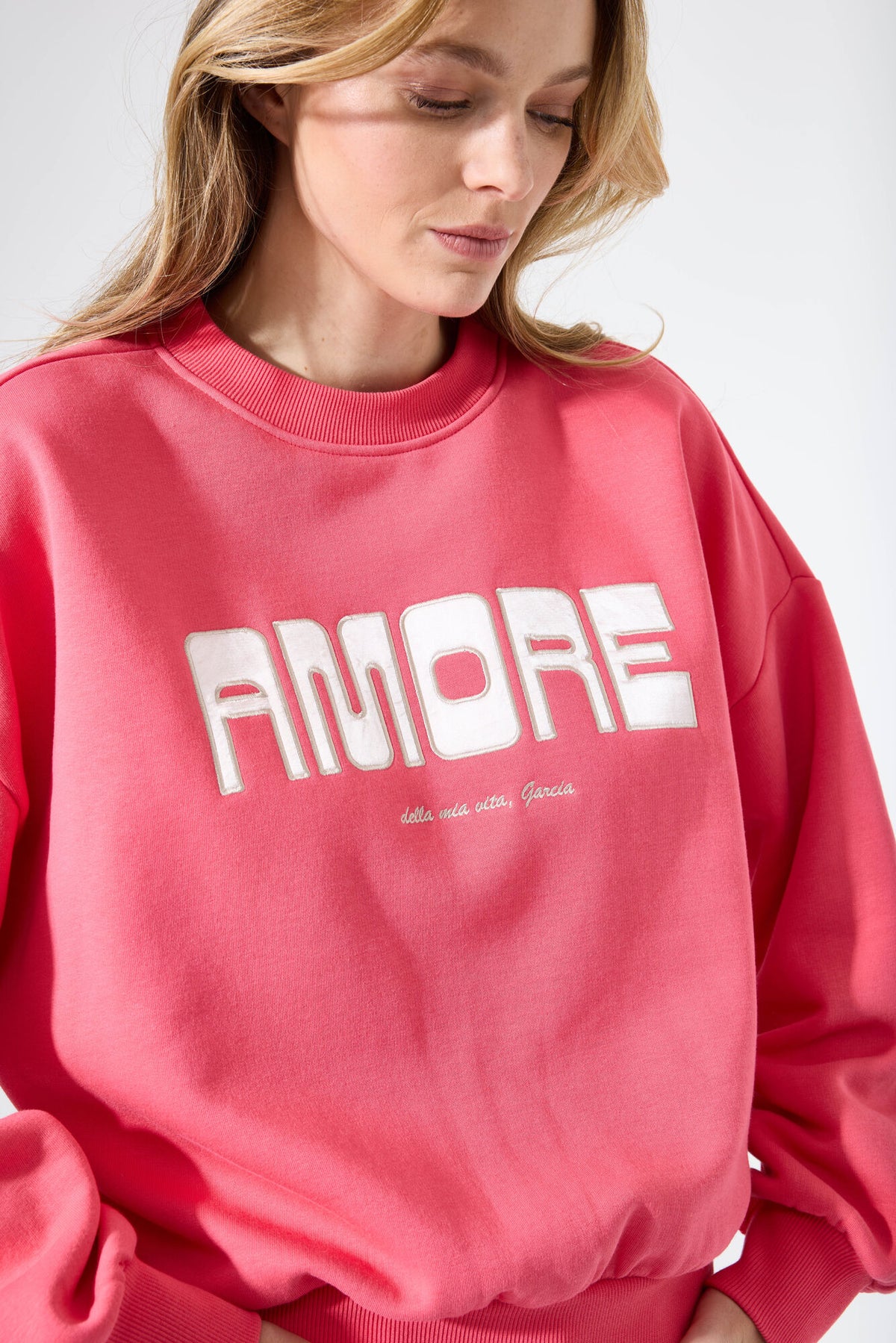 GARCIA - Amore Sweater - Rose Garden