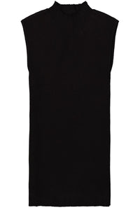 GARCIA - Black Singlet - Standup Collar