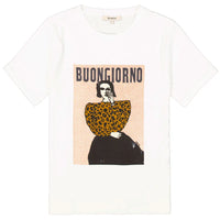 GARCIA - Buongiorno T-Shirt - Ecru