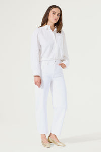 GARCIA - Chyla Barrel Fit - White