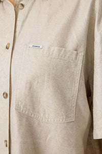 GARCIA - Coated Shirt - Ecru
