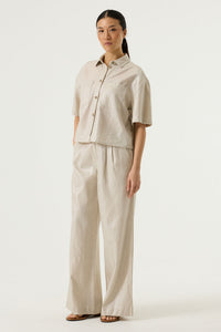 GARCIA - Coated Shirt - Ecru