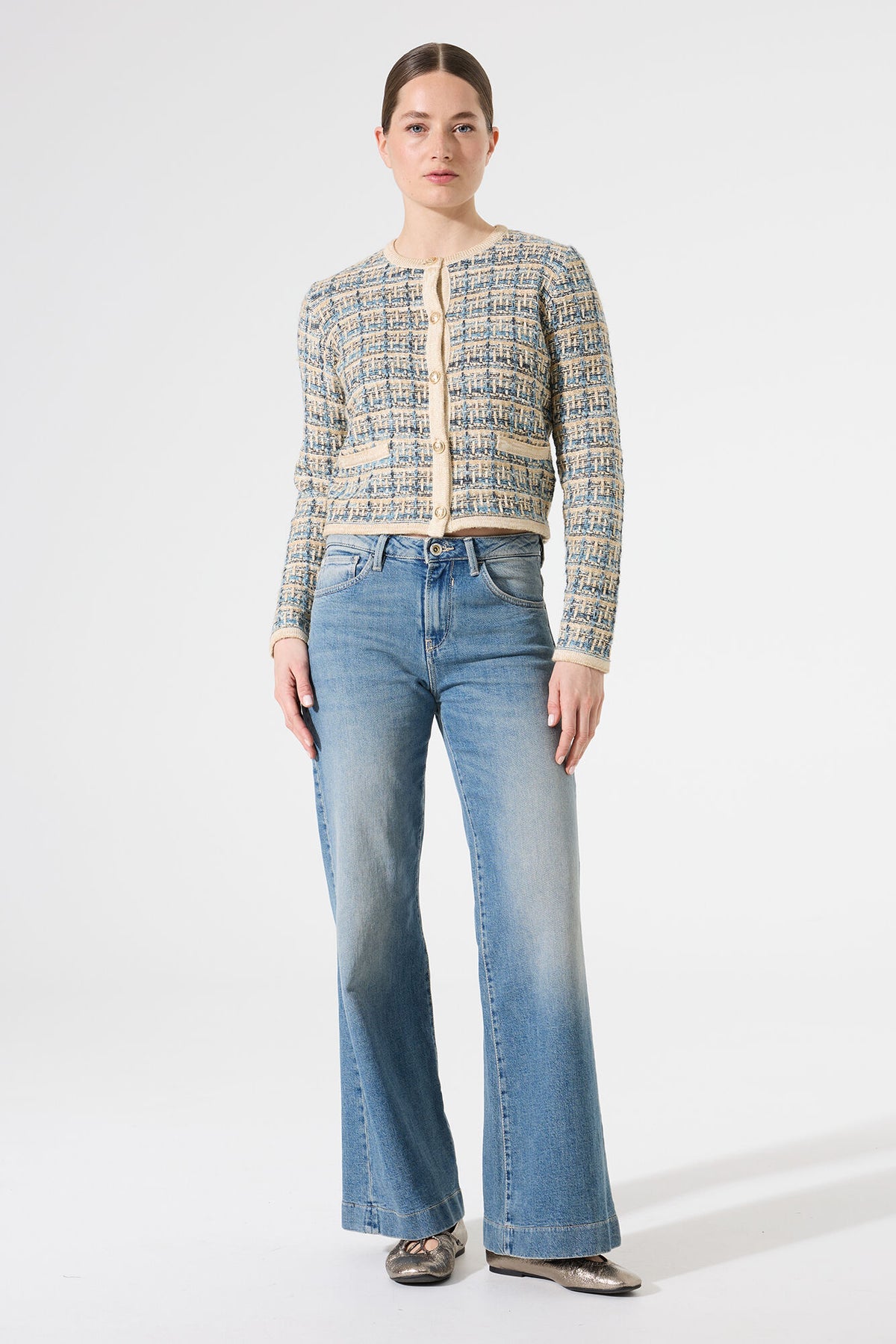 GARCIA - Multi Coloured Cardigan - Whitecap