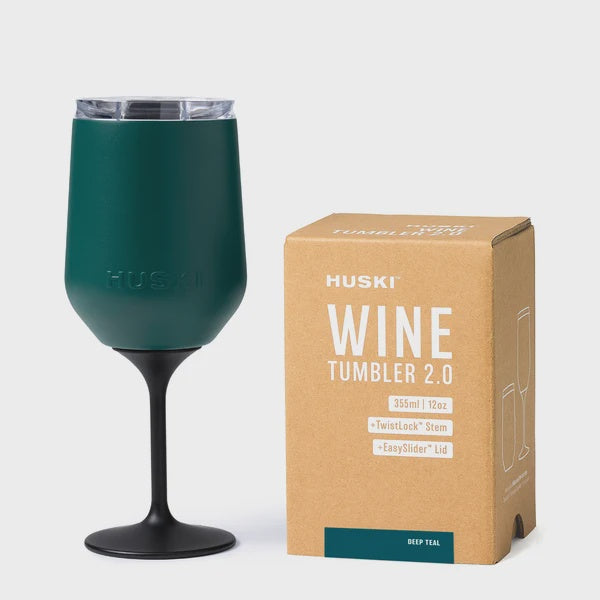 HUSKI - Wine Tumbler 2.0 - Deep Teal