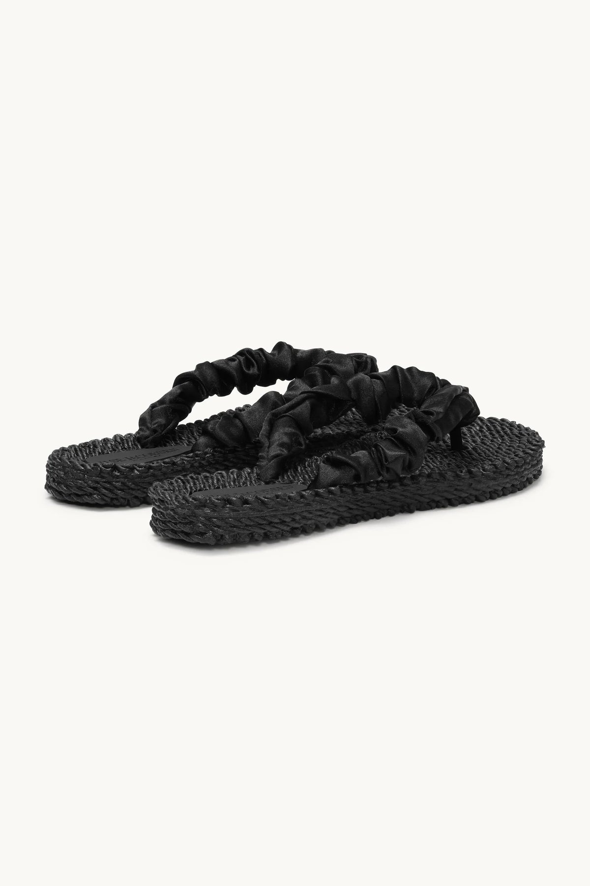 ILSE JACOBSEN - Flip Flops Fabric - Black