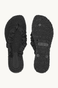 ILSE JACOBSEN - Flip Flops Fabric - Black