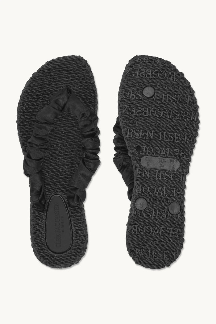 ILSE JACOBSEN - Flip Flops Fabric - Black