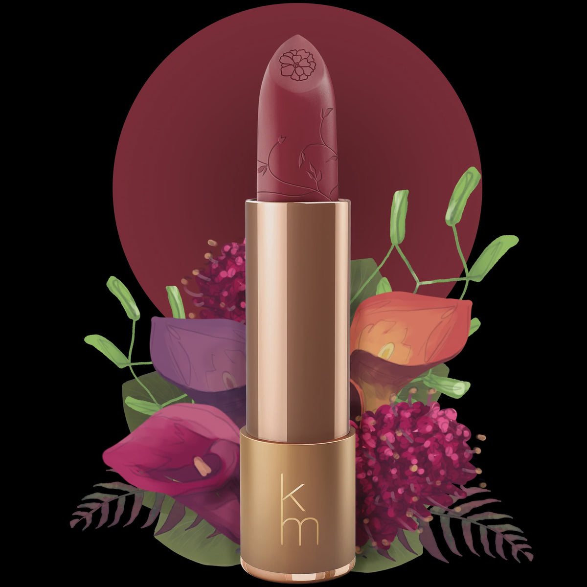 Karen Murrell - Natural Lipstick 11 - Scarlet Blaze