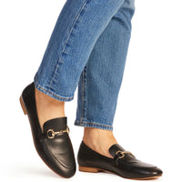KATHRYN WILSON - Leila Loafer - Black Calf