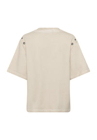 Karen By Simonsen - Becilla Tee - Pumice Stone