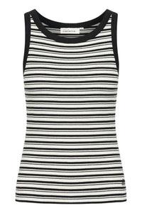 Karen By Simonsen - Ova Boat Top - Ova Black Stripe
