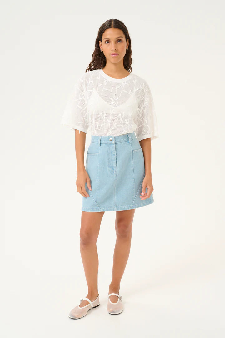 Karen By Simonsen - Villemin Tee - Bright White