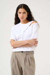 KAREN BY SIMONSEN - Renee Hole Tee - Bright White