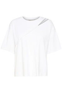 KAREN BY SIMONSEN - Renee Hole Tee - Bright White