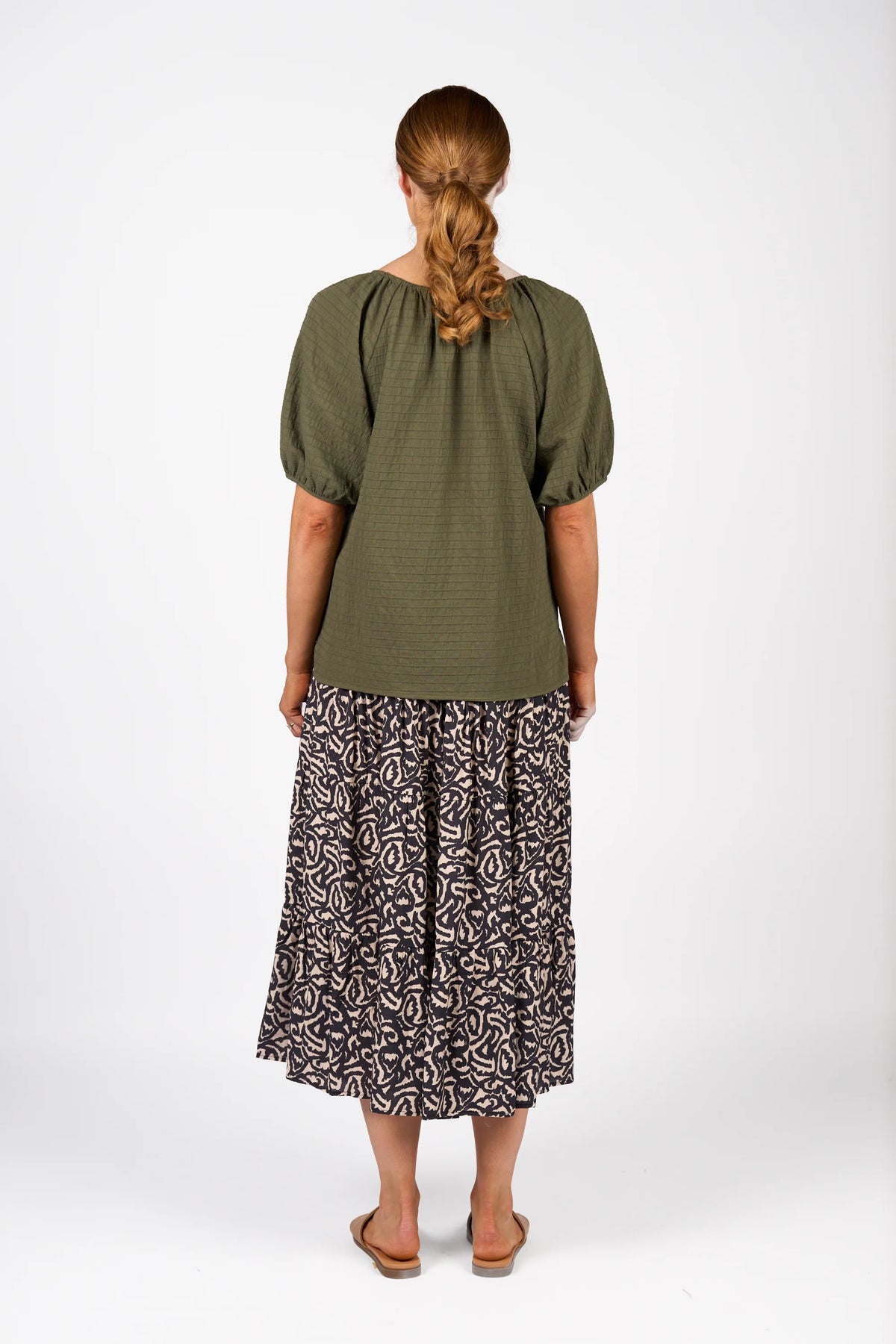 KNEWE - Focus Top - Olive