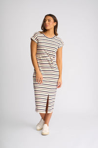 KNEWE - Parker Dress - Ink/Pink