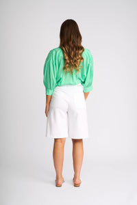 KNEWE - Zuri Short - White Denim
