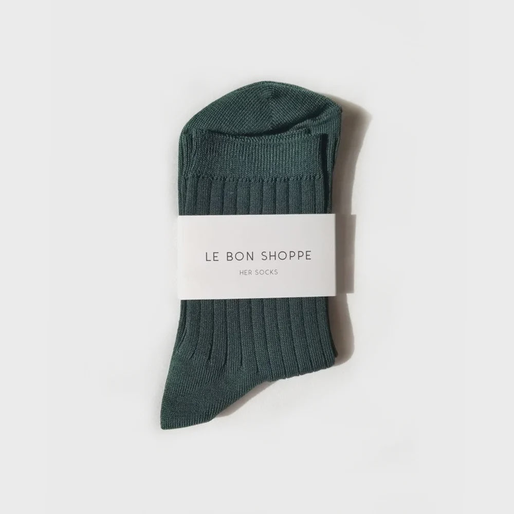 LE BON SHOPPE - Her Socks - Peacock