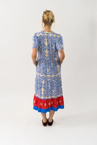 LOLLYS LAUNDRY - Freddy Midi Dress - Light Blue