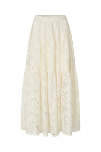 LOLLYS LAUNDRY - Sunset Maxi Skirt - Crème