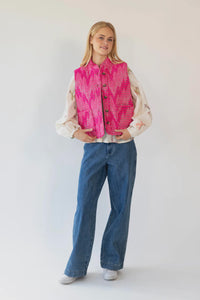 LOLLYS LAUNDRY - Cairo Vest- Pink