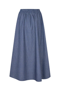 LOLLYS LAUNDRY - Akane Maxi Skirt - Dark Blue