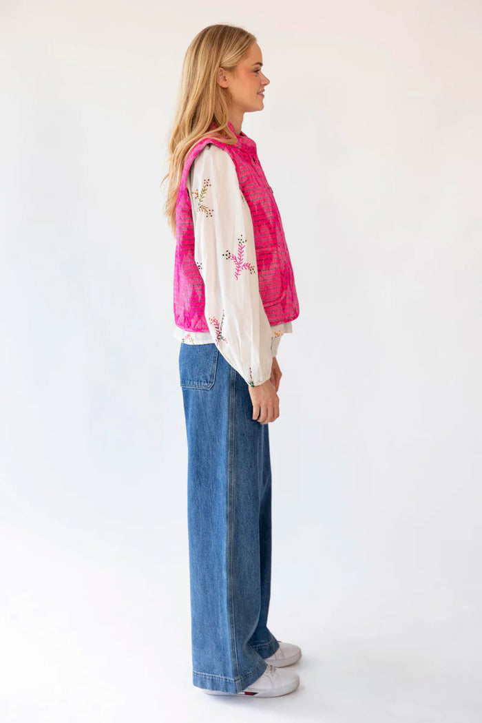 LOLLYS LAUNDRY - Cairo Vest- Pink