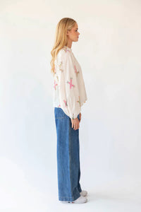 LOLLYS LAUNDRY - Hailey Shirt LS - Creme