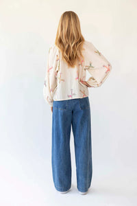 LOLLYS LAUNDRY - Hailey Shirt LS - Creme