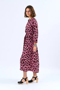 LOLLYS LAUNDRY - Harper Maxi Dress - Neon Pink