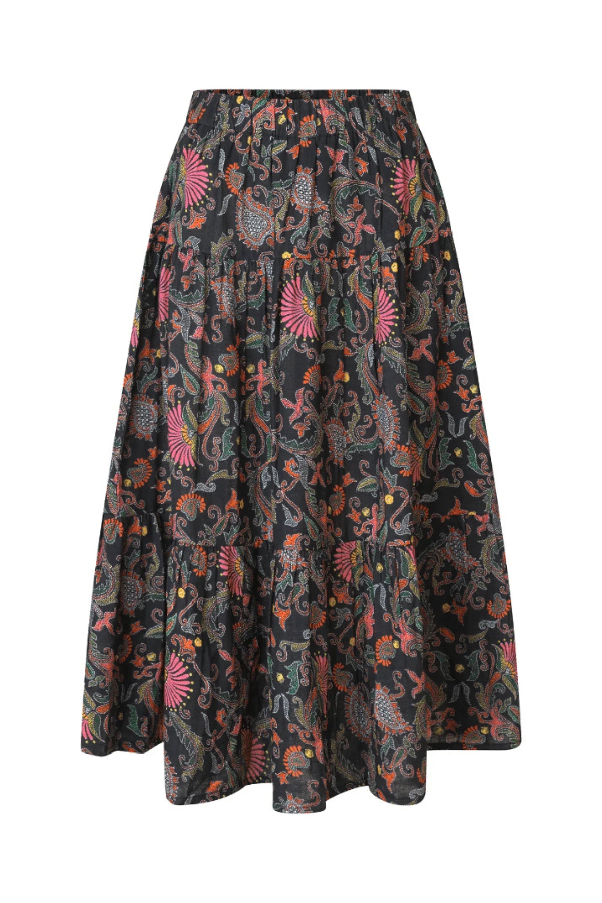 LOLLYS LAUNDRY - Morning Midi Skirt - Flower Print
