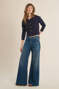 MOLLY BRACKEN - Knitted Cardigan - Navy Blue