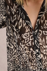 MOLLY BRACKEN - Black Estelle Blouse
