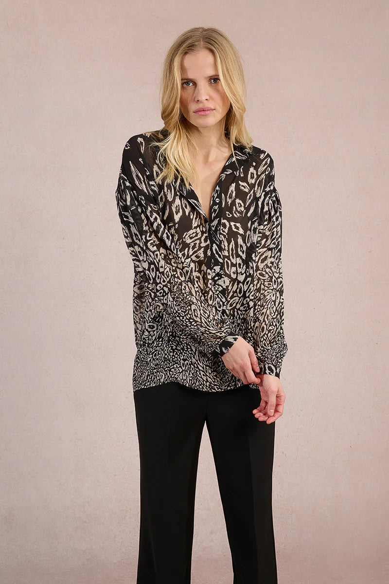 MOLLY BRACKEN - Black Estelle Blouse